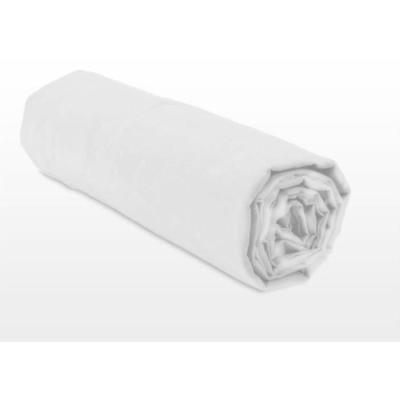 Drap Housse Microfibre Blanc - 90 x 190 cm - HP71760