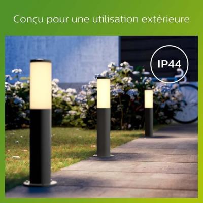 Applique extérieure PHILIPS Utrecht - Design contemporain - Gris - LED 20W