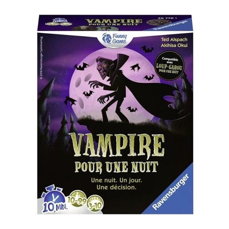 Jeu de rôle Vampire pour une nuit - 10 ans - Noir