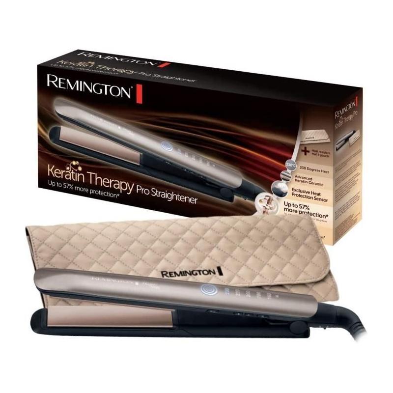 Lisseur Remington S8590 KERATIN THERAPY - Des cheveux lisses et soyeux
