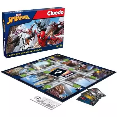 CLUEDO Spider-Man: Jeu de société passionnant - WINNING MOVES
