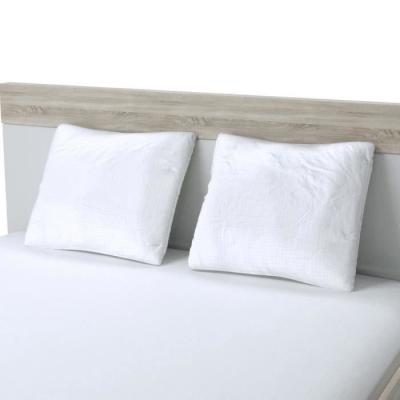 Lot de 2 oreillers Total Protect 65x65 cm blanc - Made in France