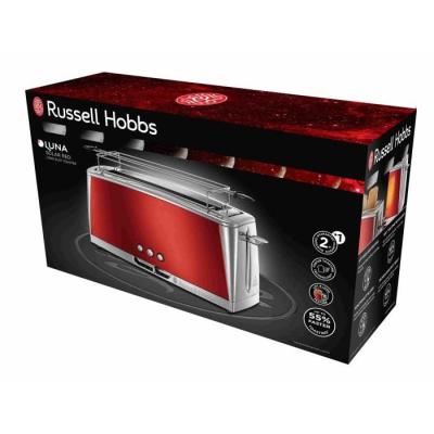 Grille-Pain RUSSELL HOBBS Luna Rouge Solaire - Performances exceptionnelles