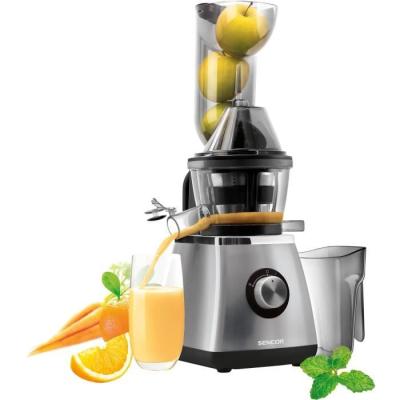 Extracteur de jus lent SENCOR SSJ 4070SL - Puissant 400W - Argent