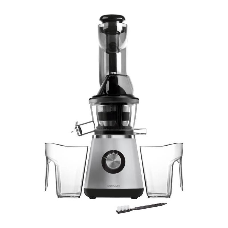 Extracteur de jus lent SENCOR SSJ 4070SL - Puissant 400W - Argent