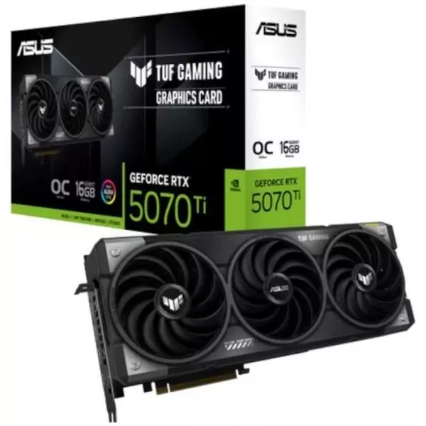 Carte graphique - ASUS - TUF-RTX5070TI-O16G-GAMING
