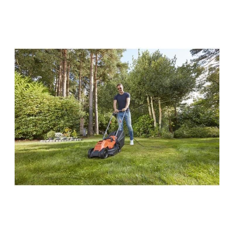 Tondeuse à Gazon Electrique 1200W 32cm - BLACK+DECKER - BEMW451-QS