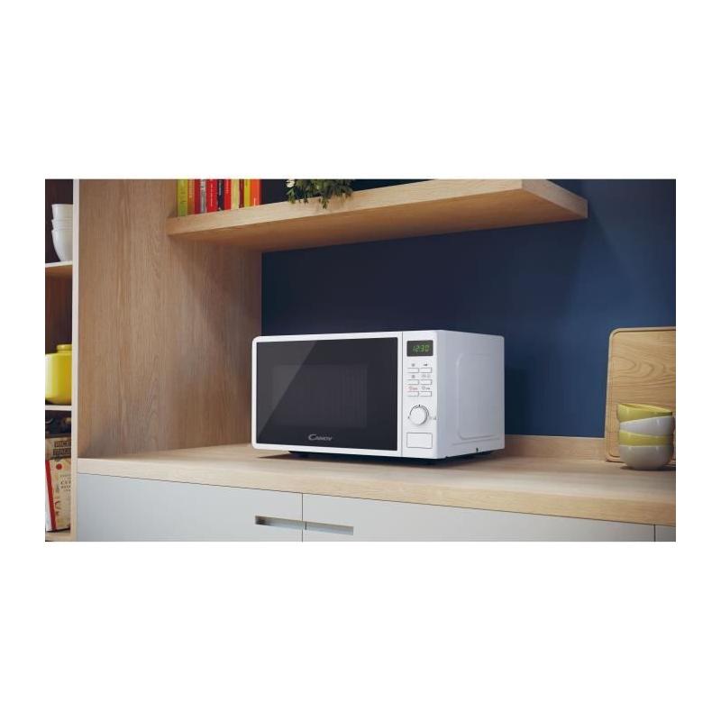 Micro-ondes Candy Idea 20L - 700W - UI digitale - Blanc