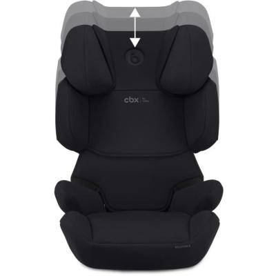 Siège auto CYBEX Solution X i-Fix - 3 à 12 ans - Pure Black