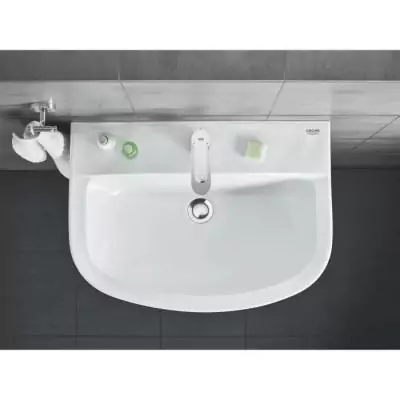 Lavabo suspendu GROHE BAU ceramic – 60x44 cm – Blanc