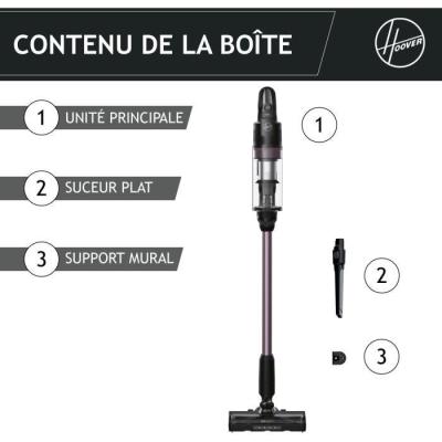 Aspirateur Balai sans fil Hoover HF1P10H - Puissant et design pour un nettoyage facile