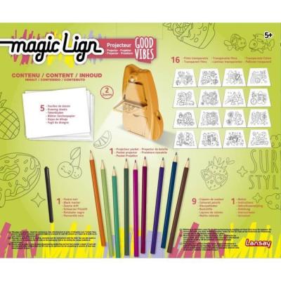 Magic Lign - Projecteur Good vibes - 50 illustrations