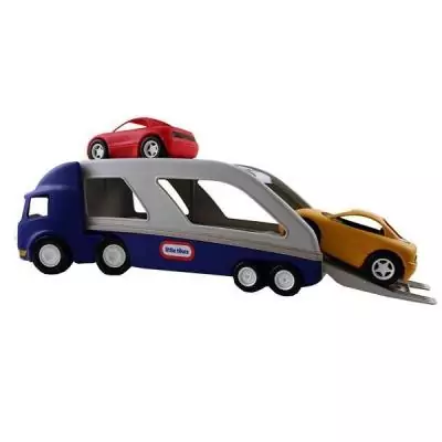 Défiez le bitume avec Little Tikes - Grand Porte-Voitures & 2 Voitures de Sport
