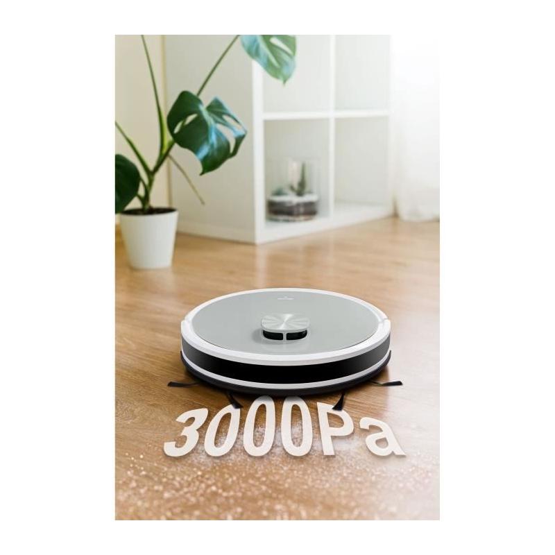 Aspirateur Robot MEDION X21 SW: Puissance 3000 Pa & Navigation Laser