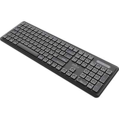 Clavier sans fil écologique MOBILITY USB-A Noir - Dimensions pratiques