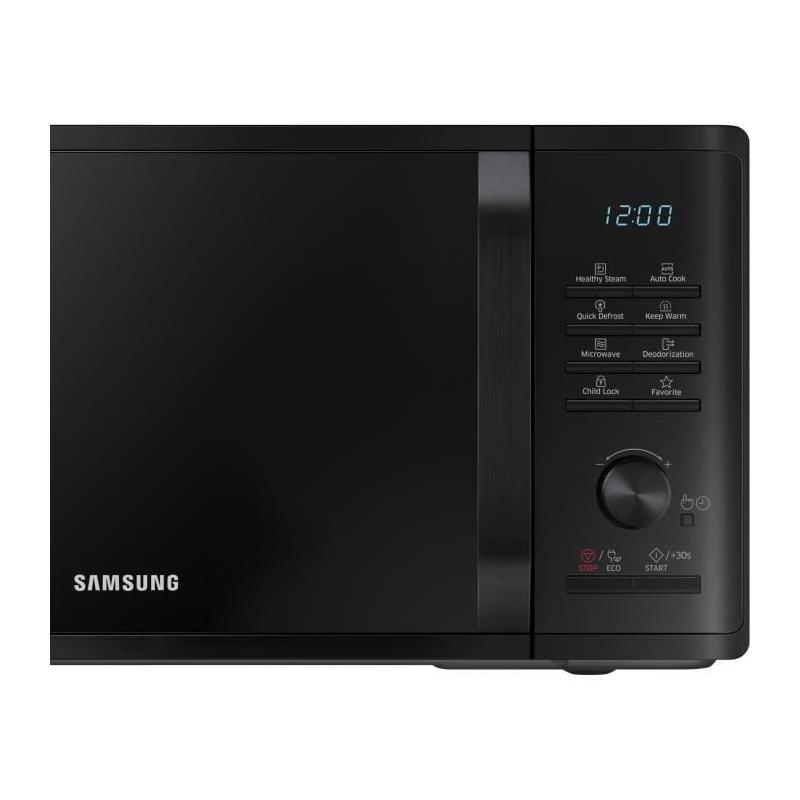 Micro-ondes Samsung 23L noir avec maintien au chaud