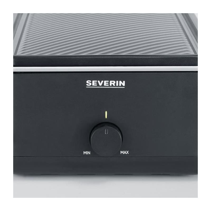 Appareil à raclette SEVERIN - 8 personnes - Plaque céramique 48 x 24 cm - Grill 1300 W