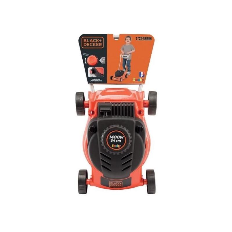 Tondeuse Mécanique SMOBY Black & Decker - Fabriquée en France