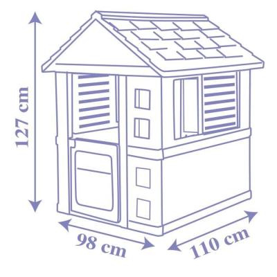 Maison La Reine des Neiges - Smoby - Plus responsable - Made in France