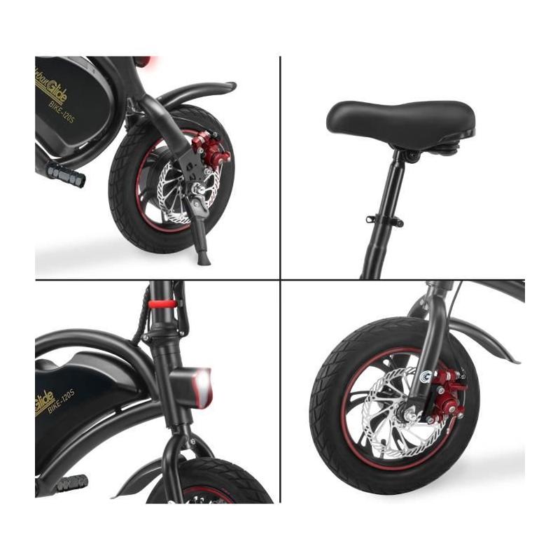 Draisienne électrique pliable UrbanGlide BIKE 120S - Noir