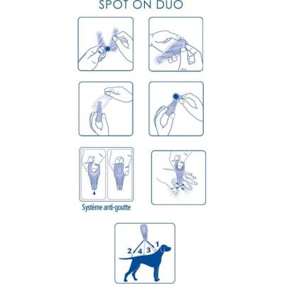 Protégez votre chien avec VETOCANIS Duo Spot on - 2 pipettes