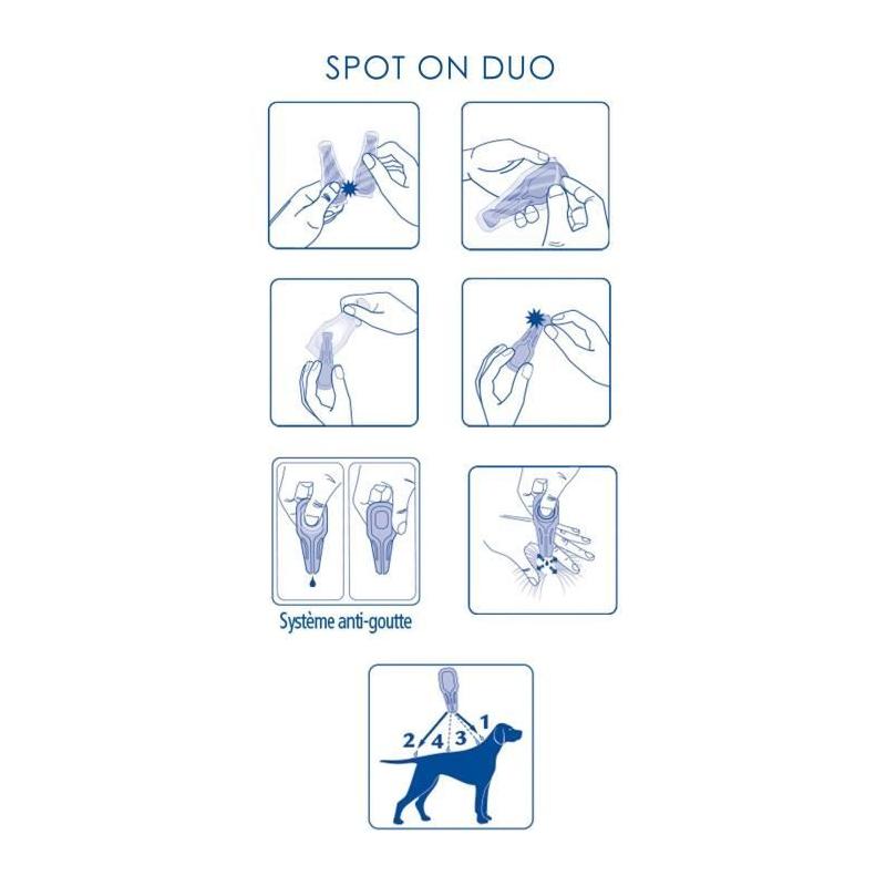 Protégez votre chien avec VETOCANIS Duo Spot on - 2 pipettes