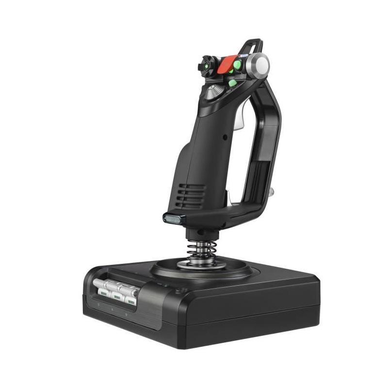 Joystick Logitech X52 Pro Flight Control Panel - Dimensions compactes