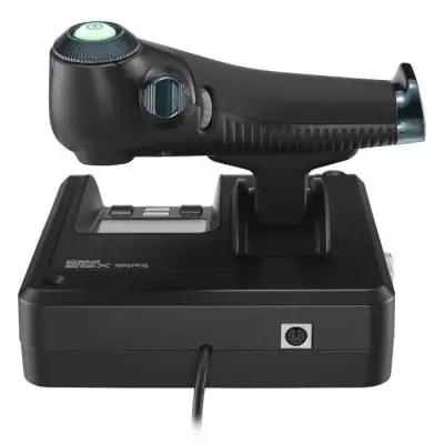 Joystick Logitech X52 Pro Flight Control Panel - Dimensions compactes