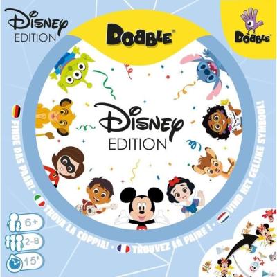 Dobble : Disney - Jeu d'apprentissage compact