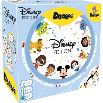 Dobble : Disney - Jeu d'apprentissage compact