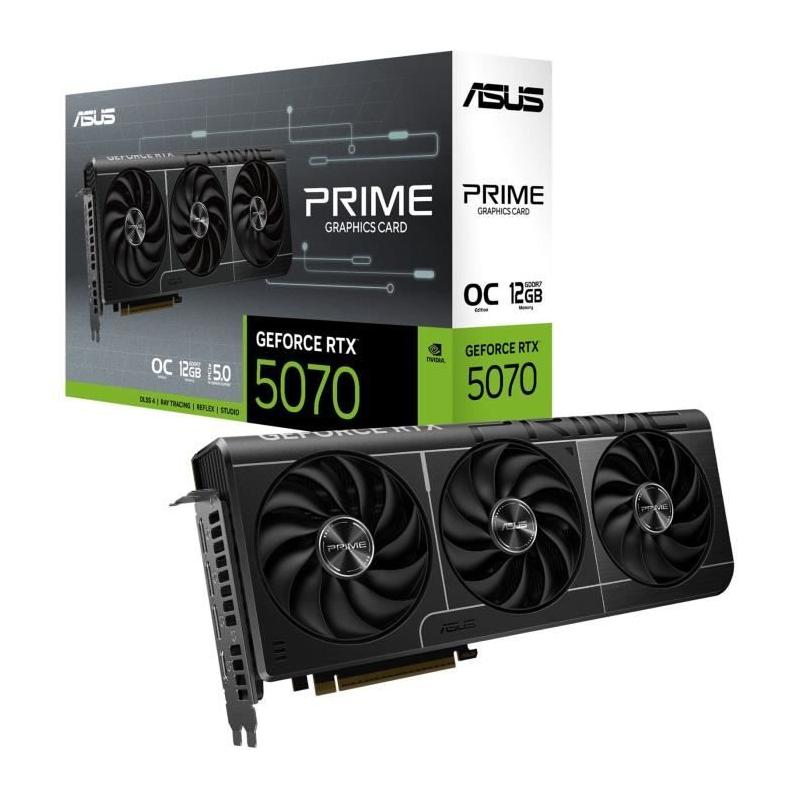ASUS GeForce RTX 5070 Prime OC - 12 Go GDDR7