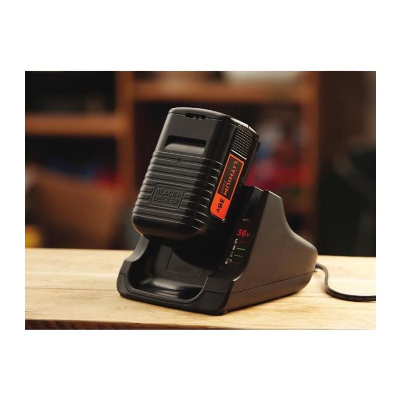 Batterie BLACK+DECKER 36V Li-Ion 2,0 Ah BL20362-XJ - Pour Bricolage et Jardinage