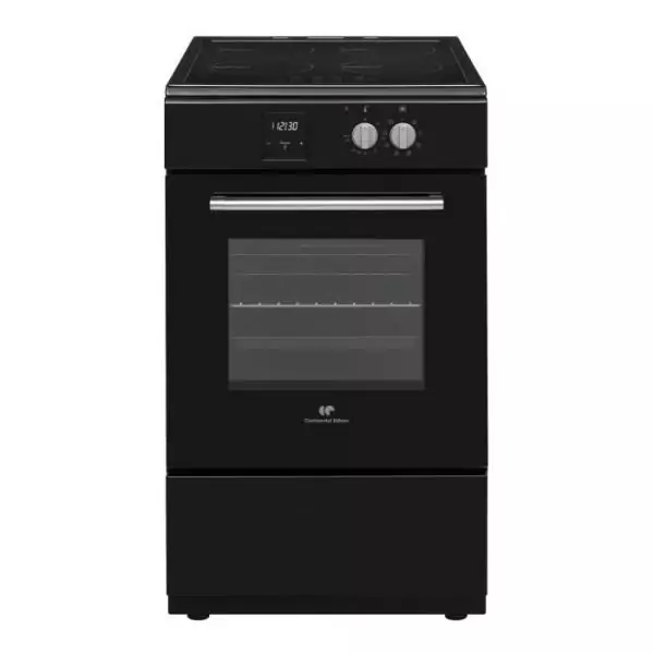 Cuisiniere a induction - CONTINENTAL EDISON - CECI3FCB2 - 4 feux - 50 x 85 x 60 cm - Noir