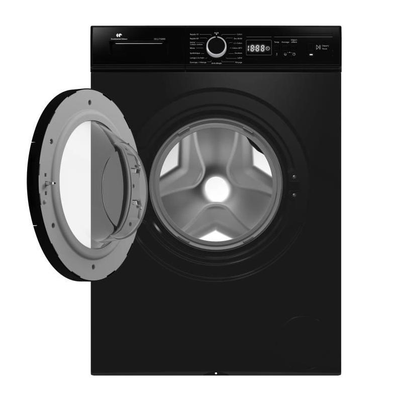Lave-linge hublot CE CELL7140IB - 7kg - Classe A - Noir mat