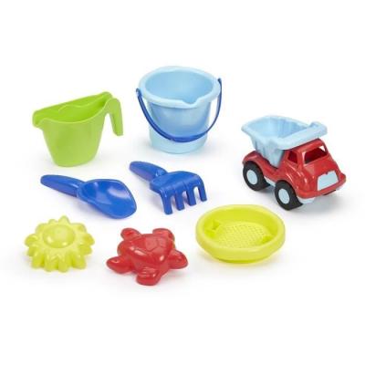 Chariot plage garni ECOIFFIER - Jouet de plage responsable