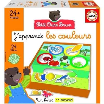 Découvrez le Jeu d'apprentissage EDUCA - J'Apprends Les Couleurs avec Petit ours brun!