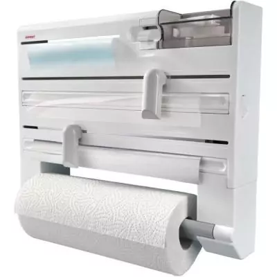 Porte-rouleau mural Leifheit Parat Plus Blanc 25723 - Pratique et élégant