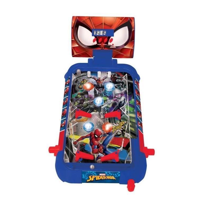 Flipper Électronique Spider-Man - Effets lumineux et sonores | LEXIBOOK