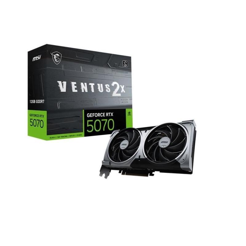 MSI GeForce RTX 5070 12G VENTUS 2X OC - Performances exceptionnelles