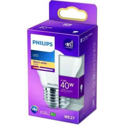 Ampoule LED PHILIPS 40W E27 Blanc Chaud - Non Dimmable
