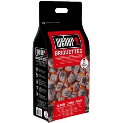 Sac de 8kg de briquettes - WEBER: pour un barbecue réussi