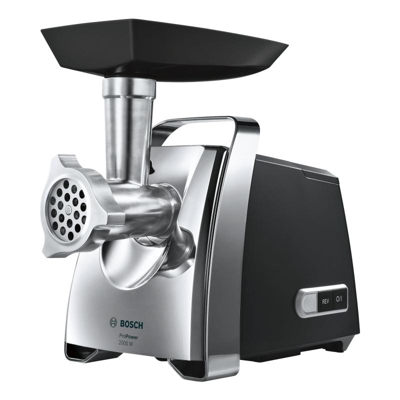 Bosch MFW67440 hachoir 2000 W Noir, Acier inoxydable
