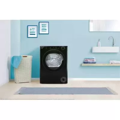 Candy Smart CSE C9DBEB-47 sèche-linge Pose libre Charge avant 9 kg B Noir