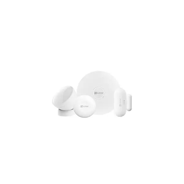 Kit alarme - EZVIZ - Home sensor - 1 Hub A3 + 2 détecteurs + 1 bouton intelligent
