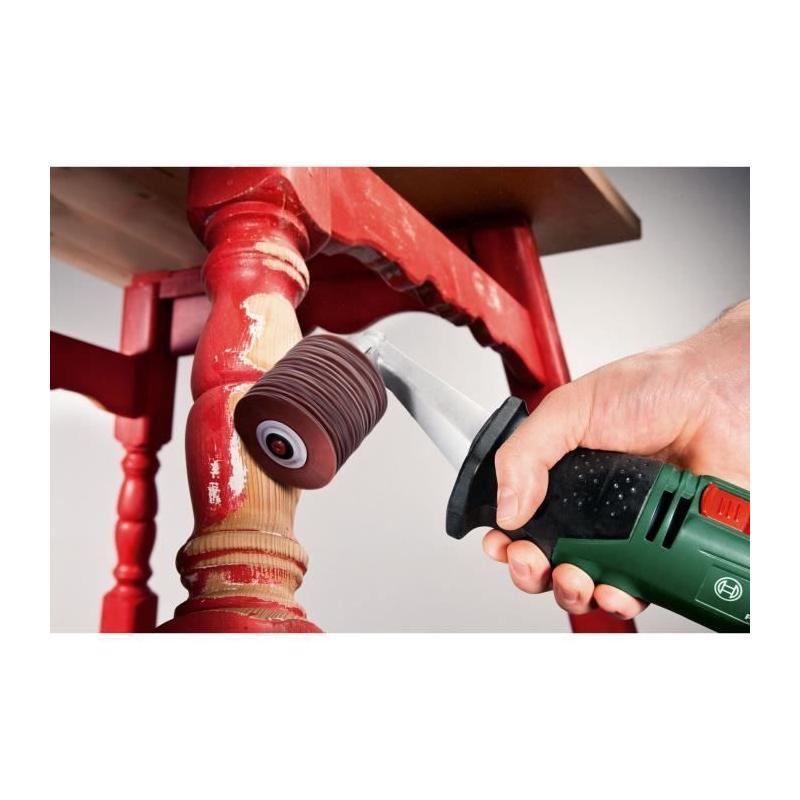 Cylindre abrasif Bosch - Grain 120, Largeur 60mm - Idéal pour Texoro
