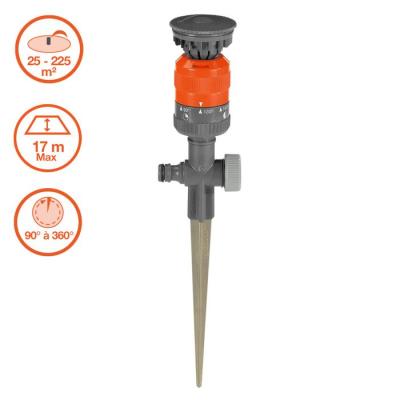 Arroseur circulaire GARDENA Vario Comfort - Arrosage 45-360°