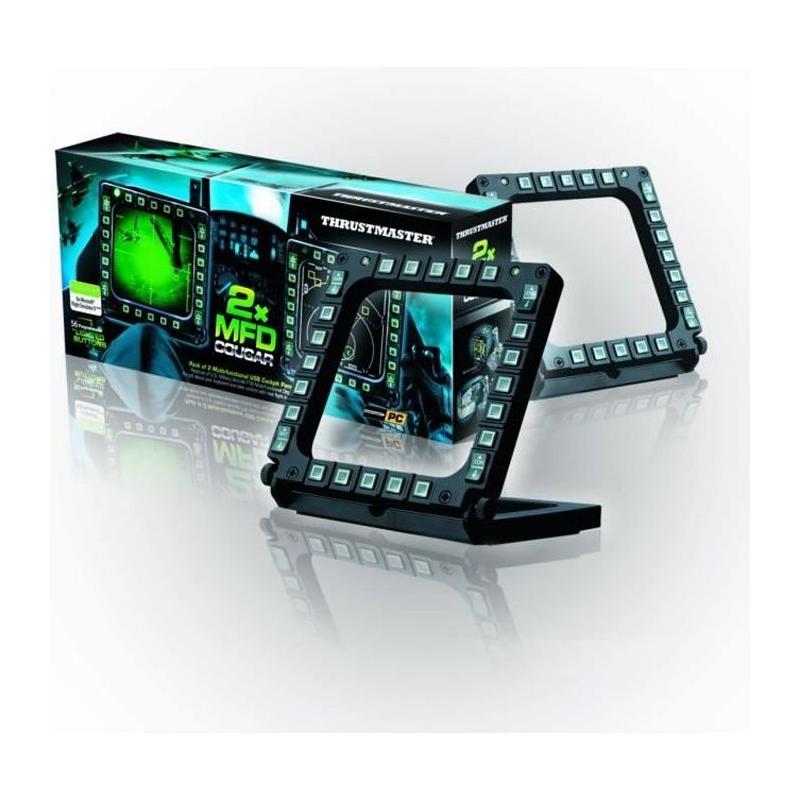 THRUSTMASTER Cadran multifonction MFD COUGAR - Accessoire de manette