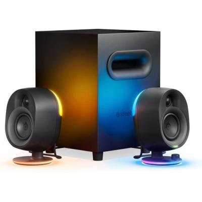 Enceintes d'ordinateur STEELSERIES Arena 7 - 2-en-1 - Compact et Puissant