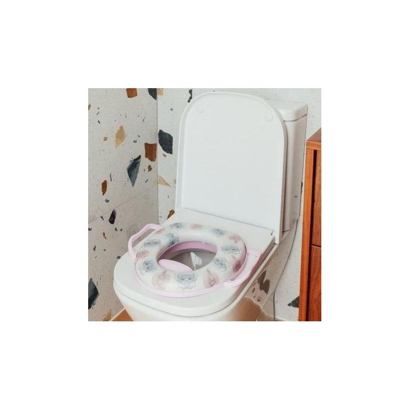 Réducteur WC THERMOBABY Confort avec poignées - Lilo & Stitch
