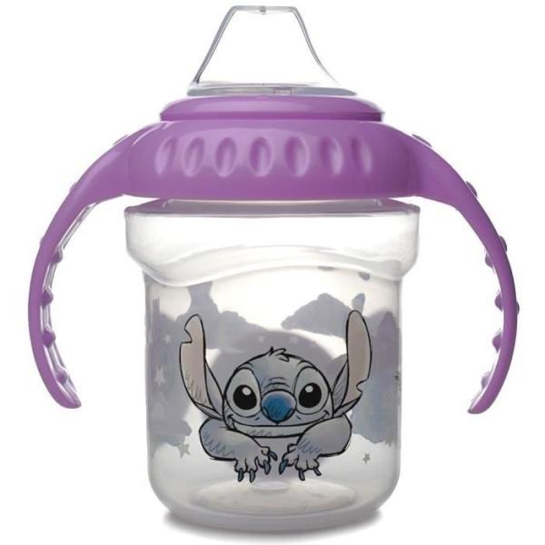 Tasse a poignées - THERMOBABY - 250 ml - Bec silicone - Lilo & Stitch